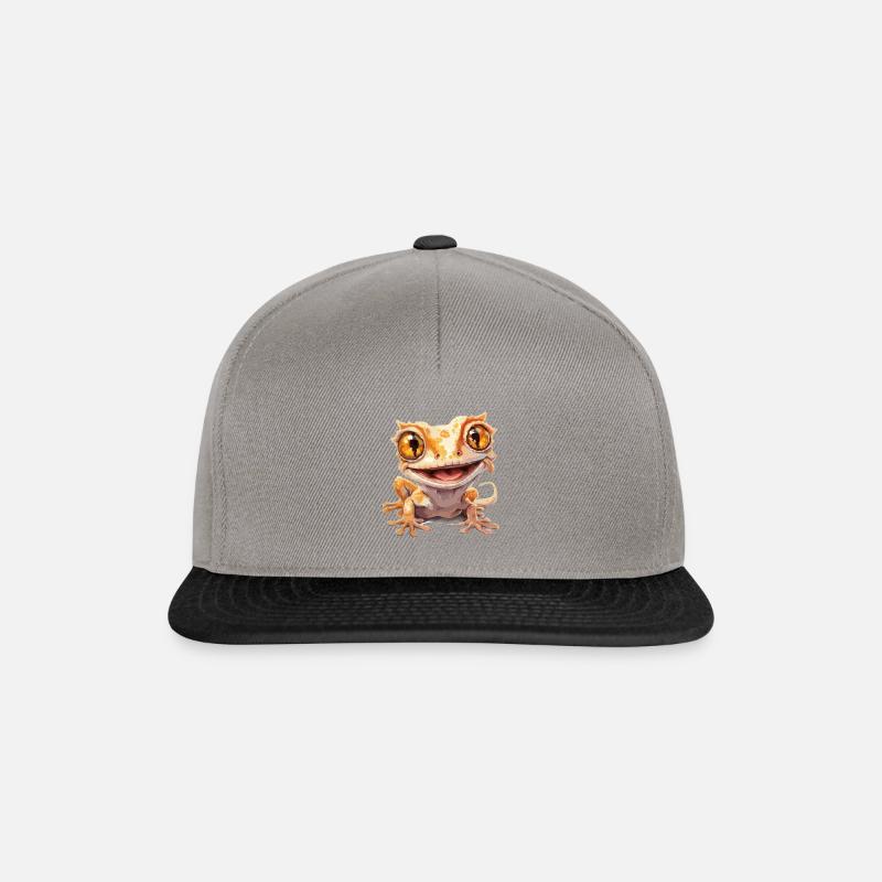 Gecko - Snapback Cap - Graphit/Schwarz