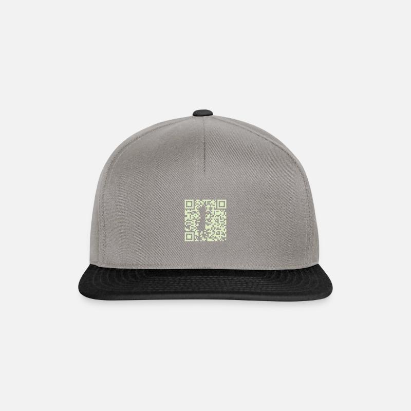 Bogen Bogenschütze Bogenschütze - Snapback Cap - Graphit/Schwarz