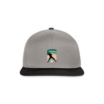 Dodgeball Dodgeball Team Dodgeball Players - Snapback Cap - graphite/black - Front