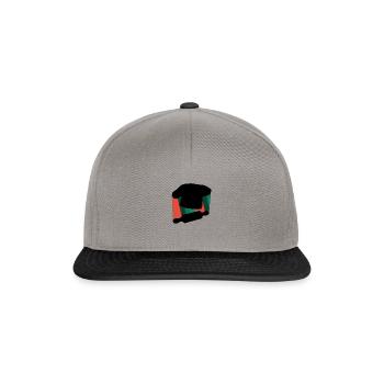Boulangerie Boulangerie Boulangerie - Casquette snapback - gris graphite/noir - Devant