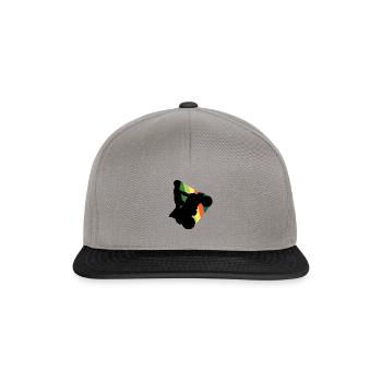 VTT Stunt Quad - Casquette snapback - gris graphite/noir - Devant