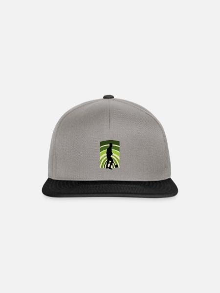 Futsalmannschaft Futsalspielerin - Snapback Cap - Graphit/Schwarz