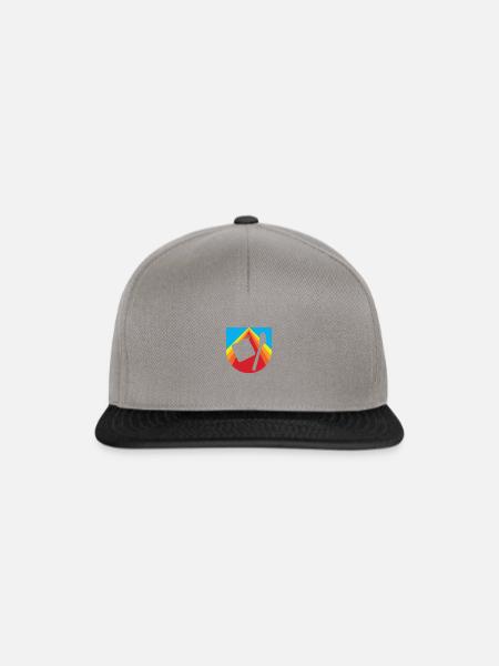Backen Backen Backwaren Backen - Snapback Cap - Graphit/Schwarz