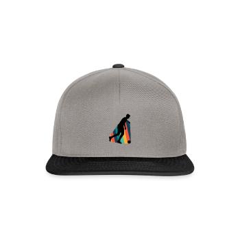 Équipe de futsal Joueur de futsal - Casquette snapback - gris graphite/noir - Devant