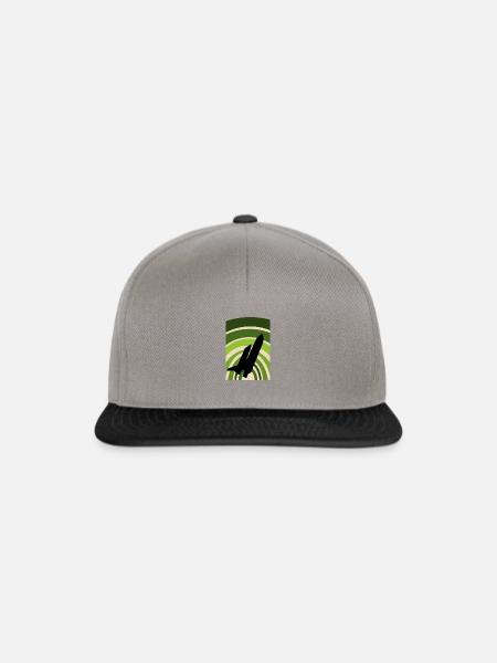 Luftfahrt Pilot Pilot - Snapback Cap - Graphit/Schwarz