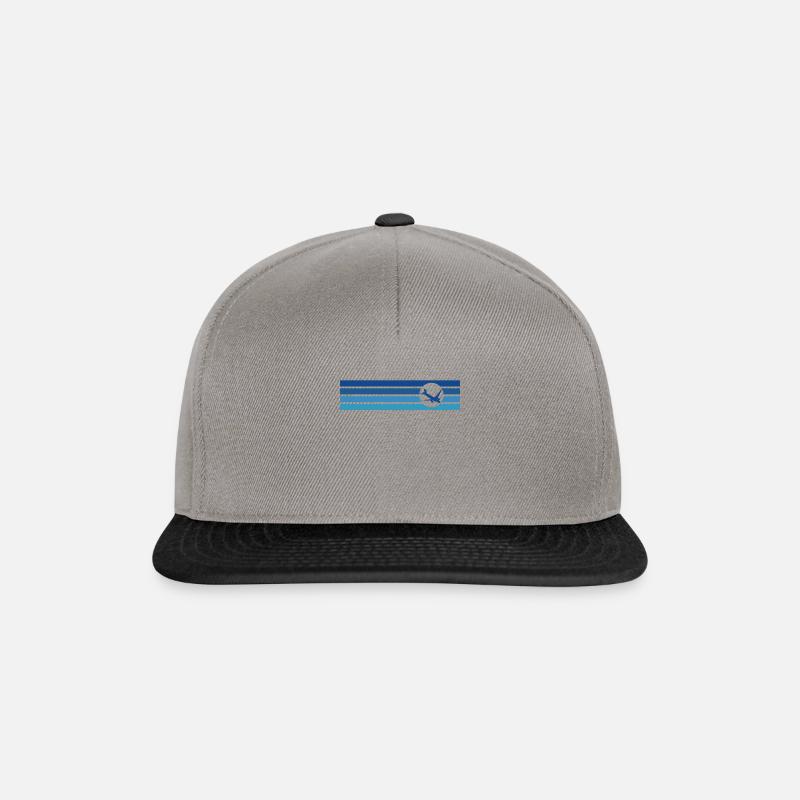 Aerospace Engineering Aviation Flying - Snapback Cap - graphite/black