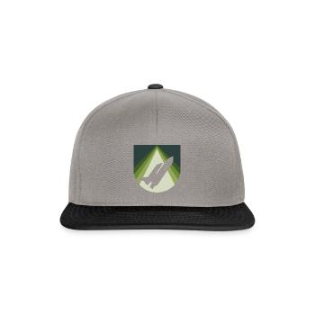 Avion Aerospace Flyer - Casquette snapback - gris graphite/noir - Devant