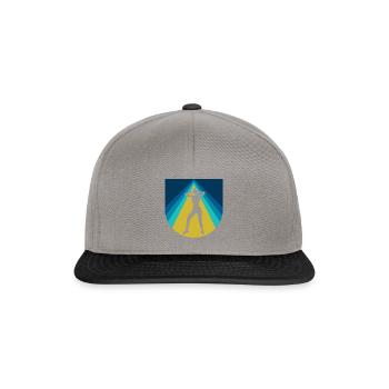 Exercice de remise en forme - Casquette snapback - gris graphite/noir - Devant