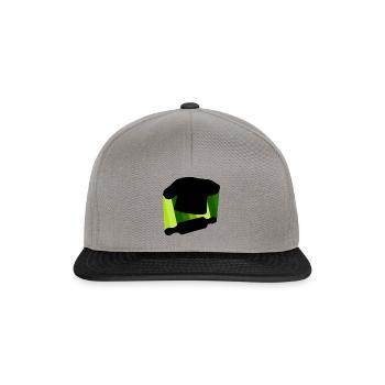 Boulangerie Baker - Casquette snapback - gris graphite/noir - Devant
