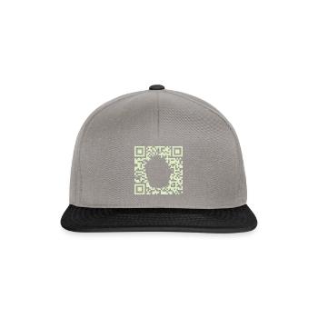 Muffin tartelette aux cupcakes - Casquette snapback - gris graphite/noir - Devant