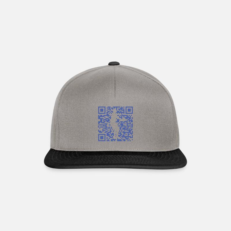 Disc Golf Frisbee Disc Golf - Casquette snapback - gris graphite/noir