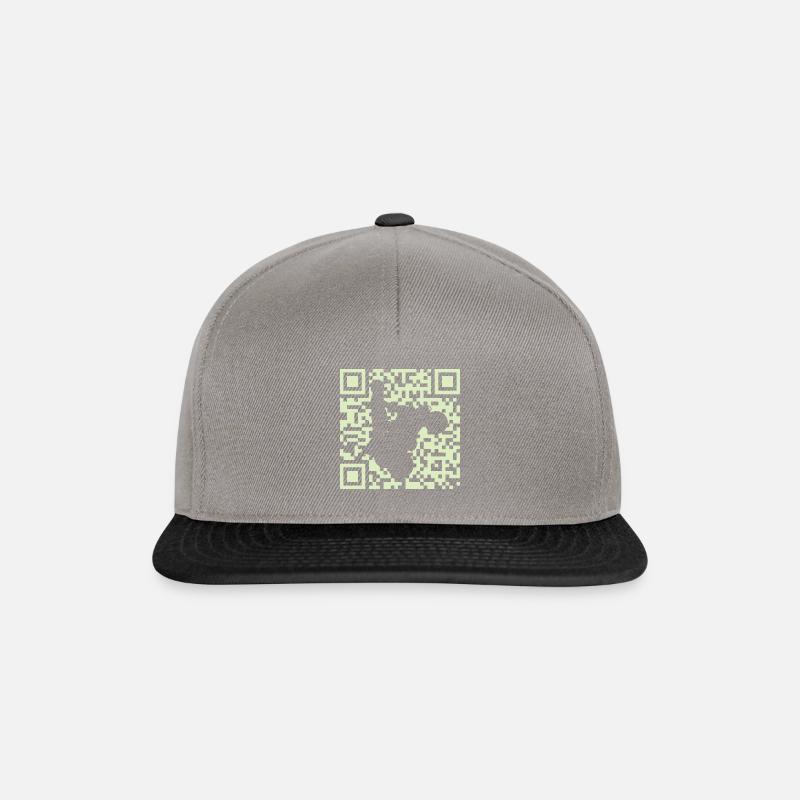 Quad Quad Stuntman - Snapback Cap - Graphit/Schwarz