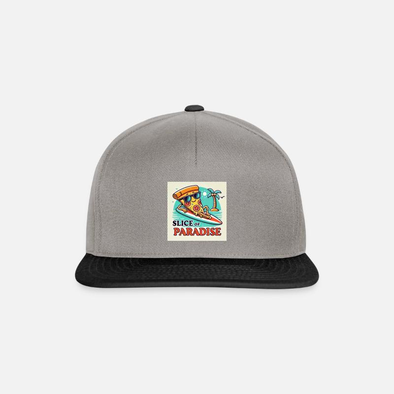 SliceOfParadise - Snapback Cap - Graphit/Schwarz