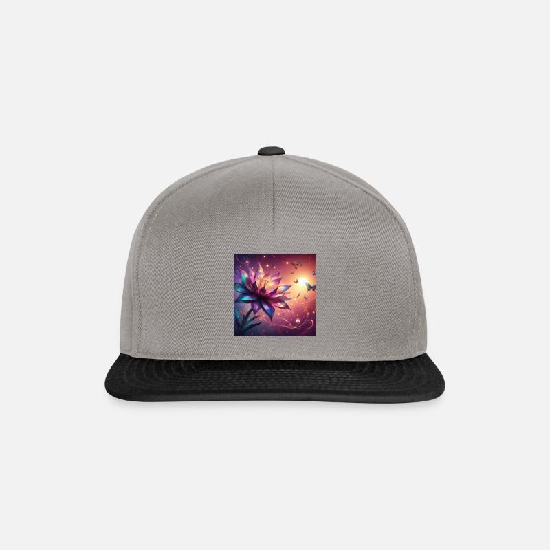blob - Snapback Cap - Graphit/Schwarz