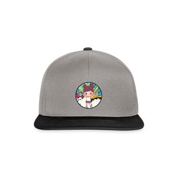 Training Trainieren Fitness - Snapback Cap - Graphit/Schwarz - Vorne