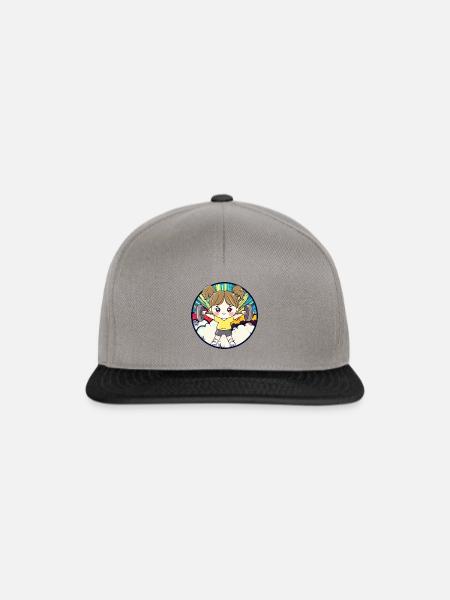 Training Trainieren - Snapback Cap - Graphit/Schwarz