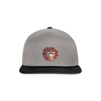 Angler Frogfish - Snapback Cap - graphite/black - Front