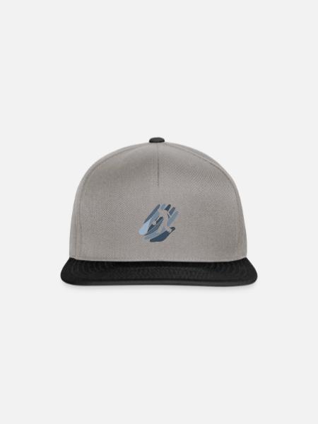 Bowling Kugel - Snapback Cap - Graphit/Schwarz