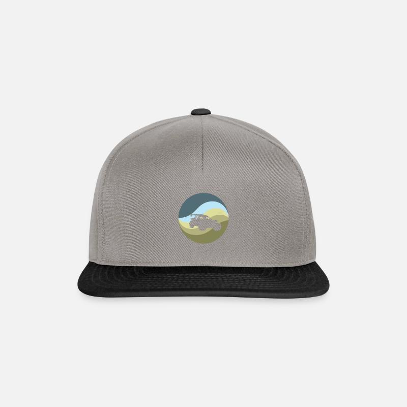 Autocross Speedster Car - Casquette snapback - gris graphite/noir