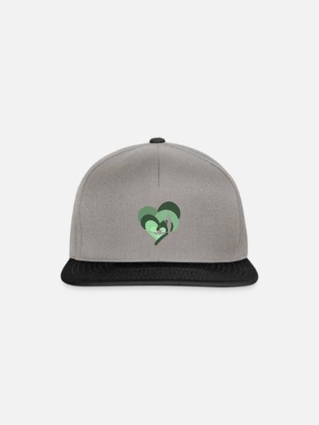 Flug Airline - Snapback Cap - Graphit/Schwarz