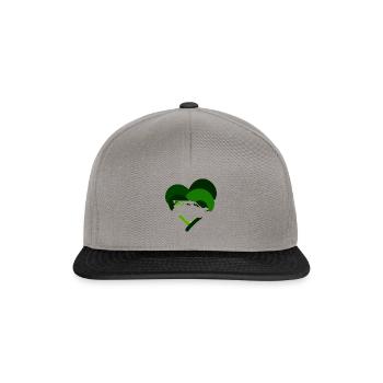 Autocross Auto Sportwagen - Snapback Cap - Graphit/Schwarz - Vorne