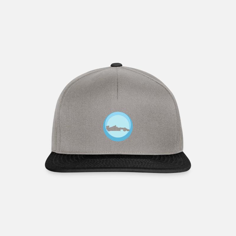 Autorennen Turbo - Snapback Cap - Graphit/Schwarz