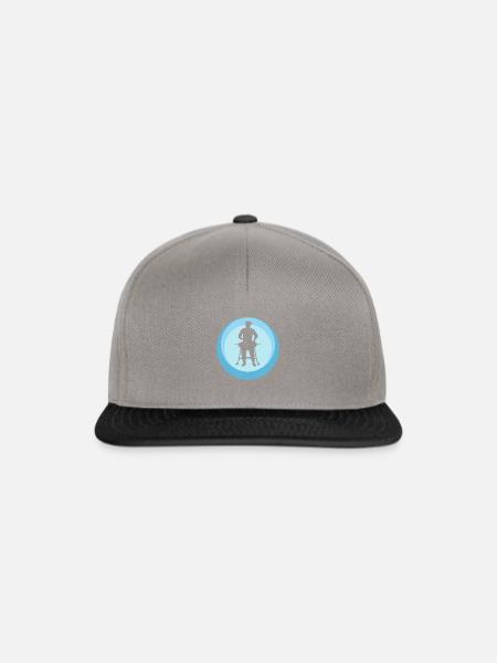BBQ Gourmet Barbecue - Snapback Cap - Graphit/Schwarz