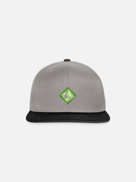Chemie Atom Element - Snapback Cap - Graphit/Schwarz