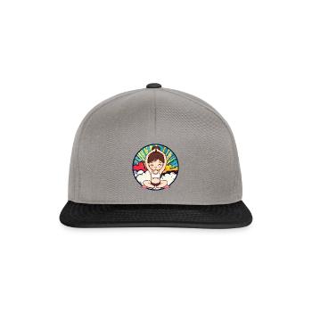 Yoga Pilates Zen - Snapback Cap - Graphit/Schwarz - Vorne