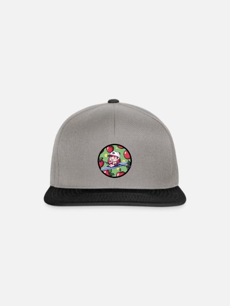 Kayak Ruderboot - Snapback Cap - Graphit/Schwarz
