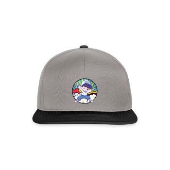 Breakdance Breakdancing - Snapback Cap - graphite/black - Front
