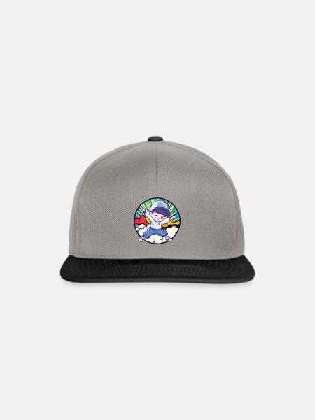 Breakdance Breakdancing - Snapback Cap - Graphit/Schwarz