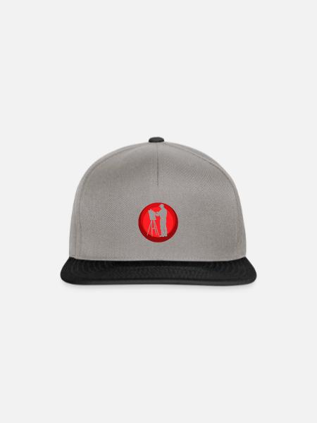 Malen Pastell Painter - Snapback Cap - Graphit/Schwarz