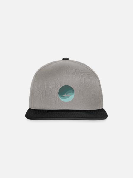Kajak - Snapback Cap - Graphit/Schwarz
