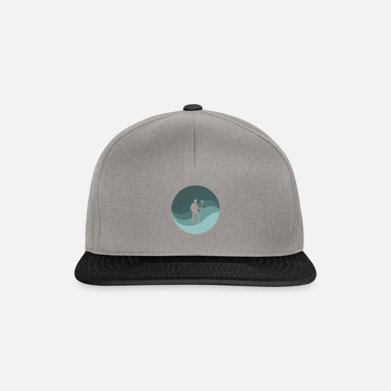 Mine Bergbauarbeiter - Snapback Cap - Graphit/Schwarz