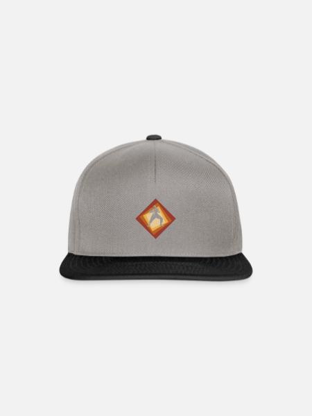 MMA Grappling - Snapback Cap - Graphit/Schwarz