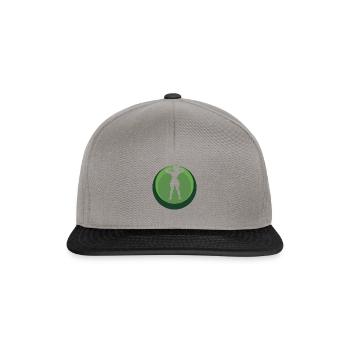 Poids de musculation - Casquette snapback - gris graphite/noir - Devant