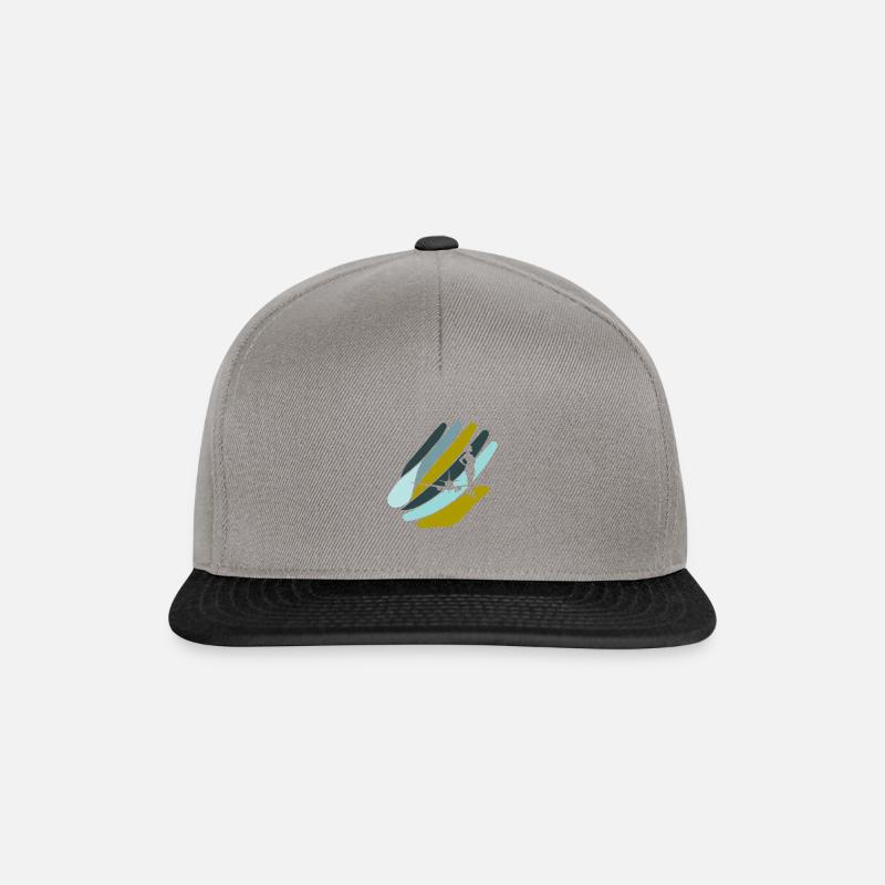 Flight Attendant Flight Airline - Snapback Cap - graphite/black