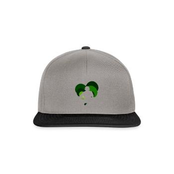 DJ Rave Shuffle - Casquette snapback - gris graphite/noir - Devant