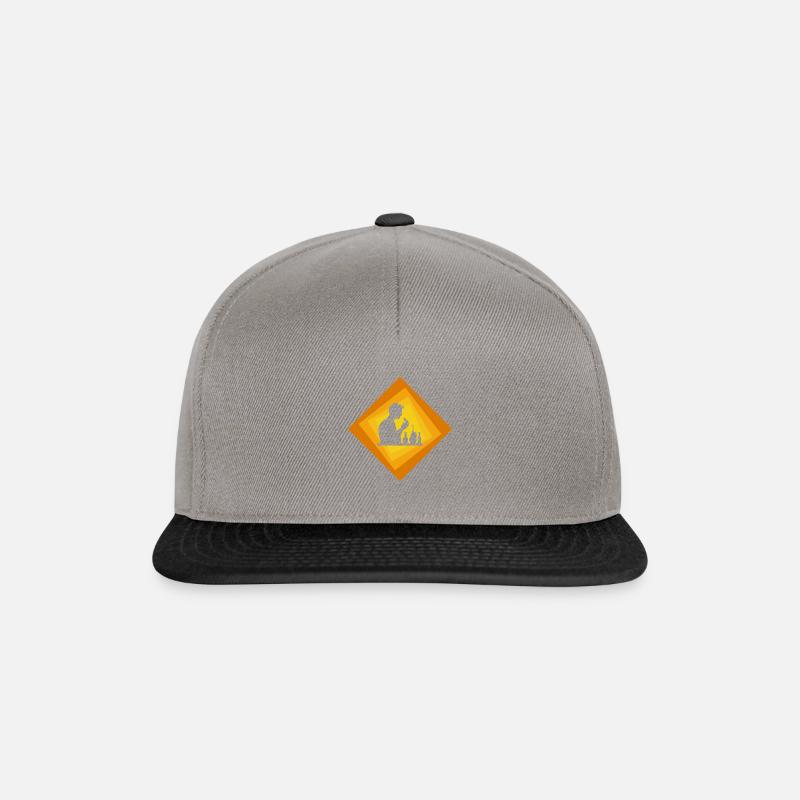 Chemie Chemiker - Snapback Cap - Graphit/Schwarz