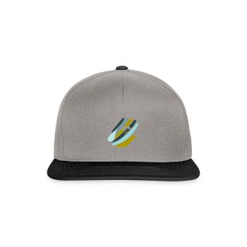 Parachutisme Adrénaline Parapente - Casquette snapback - gris graphite/noir - Devant