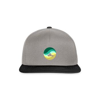 Autocross Autofahrer - Snapback Cap - Graphit/Schwarz - Vorne