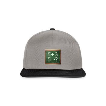 76334ab6 acba 4de5 8a35 e863d9d7e649 - Snapback Cap - Graphit/Schwarz - Vorne