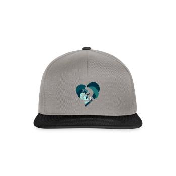 Jardinage Jardinage - Casquette snapback - gris graphite/noir - Devant