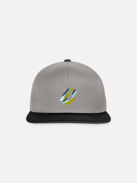 Hundeschule Agility - Snapback Cap - Graphit/Schwarz