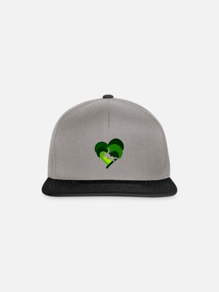 Skydiving Luft - Snapback Cap - Graphit/Schwarz
