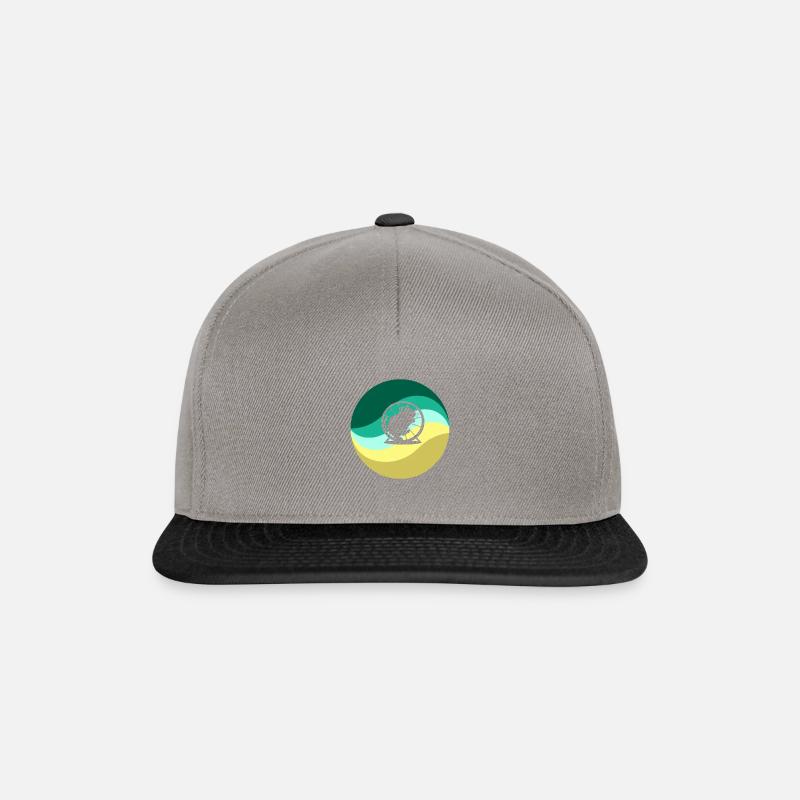 Hamster guinea pig Guinea - Snapback Cap - graphite/black