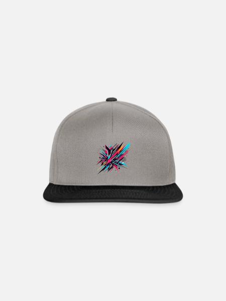 Edge - Snapback Cap - Graphit/Schwarz