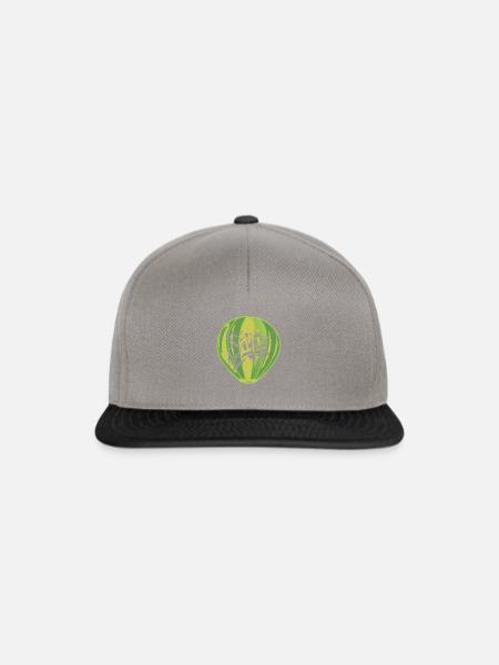 Graffiti Urban Spraydosen - Snapback Cap - Graphit/Schwarz