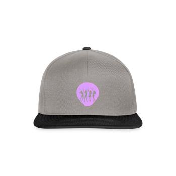 Disco Beats Club - Casquette snapback - gris graphite/noir - Devant